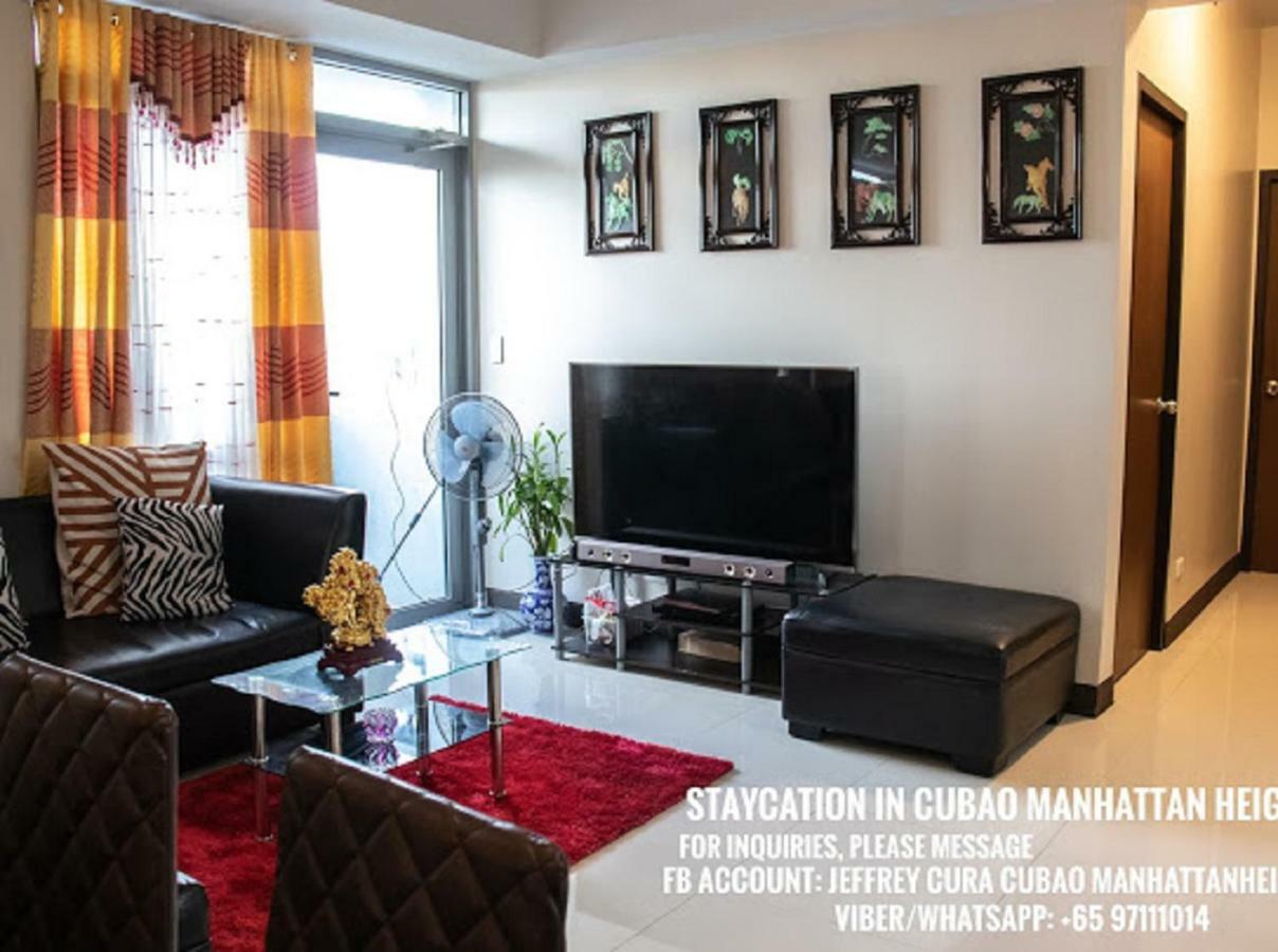 Cubao Manhattan Heights Unit 5A Tower C Cidade Quezon Exterior foto